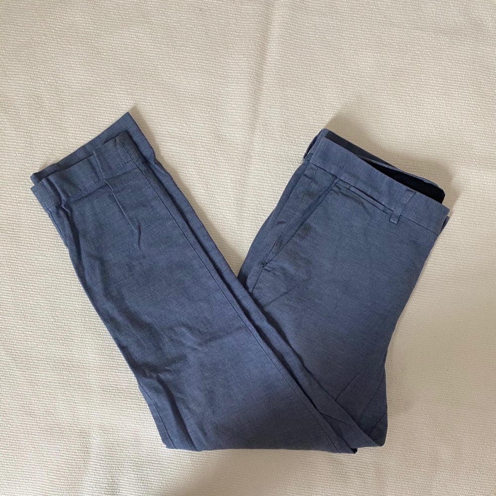 Express Slim Performance Stretch Cotton Dress Pant
